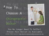 What You Must Know BEFORE Choosing Chiropractor Westminster