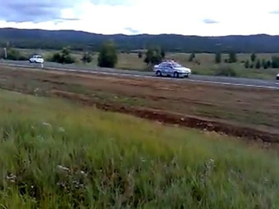 Вовка едет на Калине