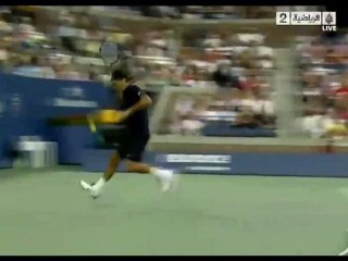 Federer vs Dabul - US Open 2010