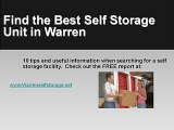 Warren Self Storage Facility Storage Units Mini Boat RV