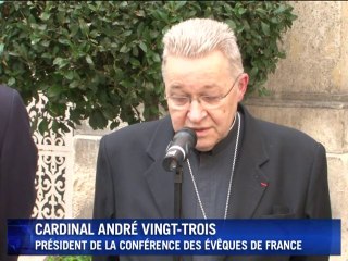 Dialogue tranquille entre Brice Hortefeux et Mgr Vingt-Trois