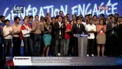Université d'été : discours de François Fillon