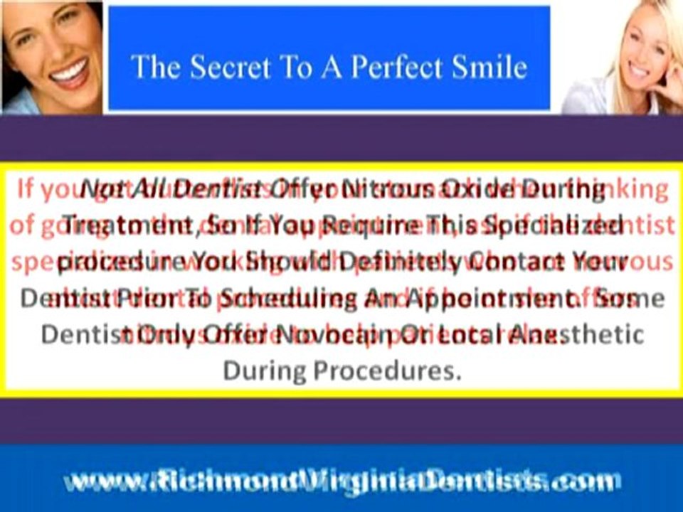 Dentists Richmond VA Offers Sedation Dentistry