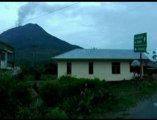 Indonesian Villagers Flee Volcano