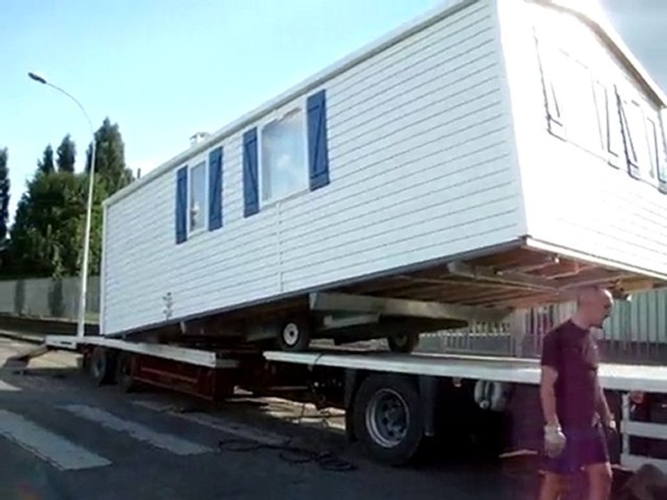 Chute de bungalow Strasbourg Neuhof