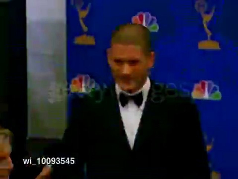 Wentworth Miller at the Emmy Awards Red Carpet #4