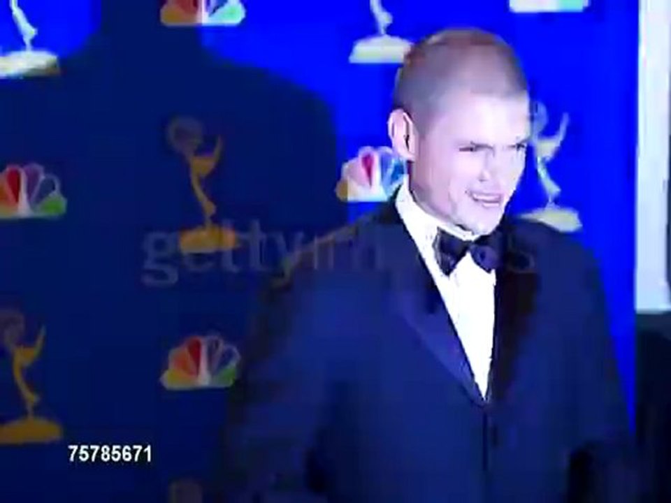 Wentworth Miller at the Emmy Awards Red Carpet #1