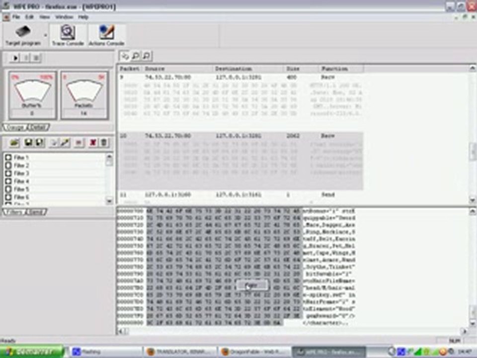 Hacker Dragon Fable Avec WPE Pro