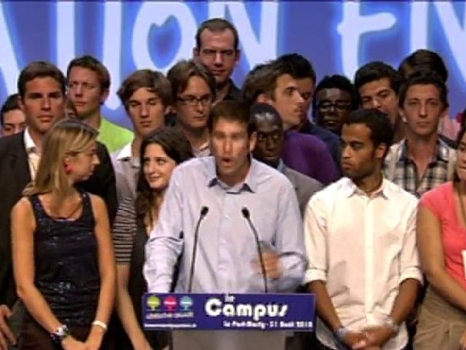 CAMPUS UMP : Discours de Benjamin LANCAR