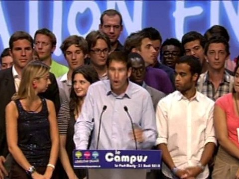 CAMPUS UMP : Discours de Benjamin LANCAR