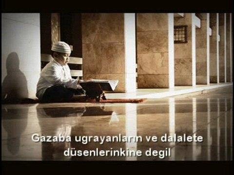 İdris Abkar Fatiha Suresi Türkçe Meal Altyazılı