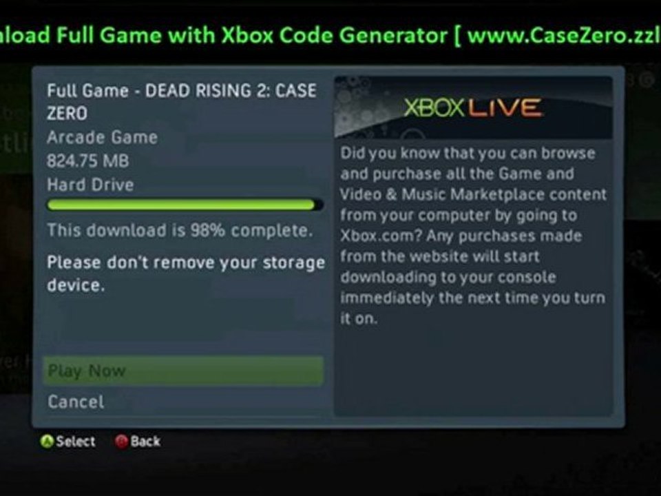 How to download Dead Rising 2 Case Zero for Xbox + Free Keys