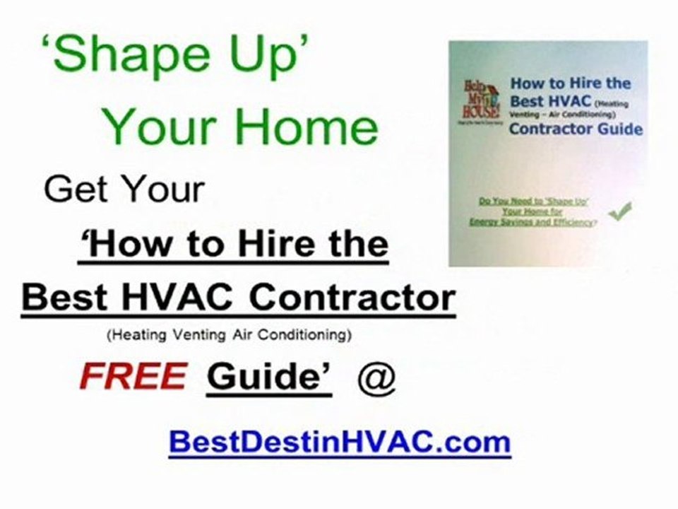 Best Destin HVAC Go Green, Saving Energy, Preventing Pollut