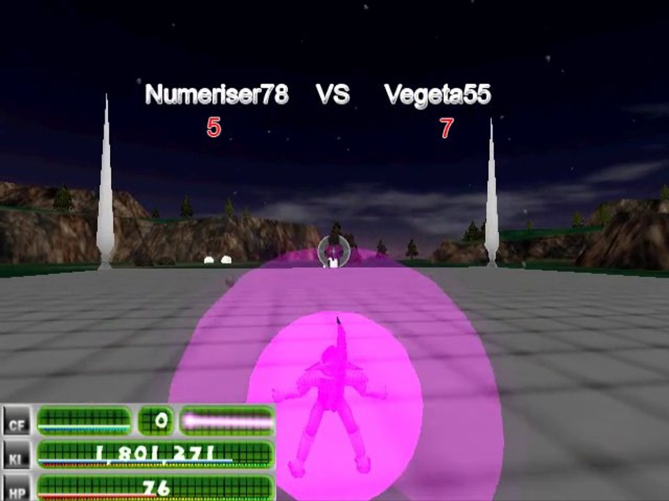 DBZ ESF - Vegeta55 Vs Numeriser78