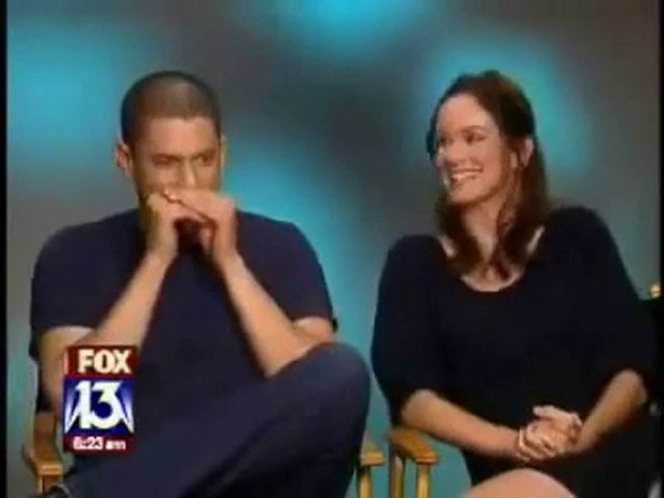 Wentworth Miller Having A Laugh
