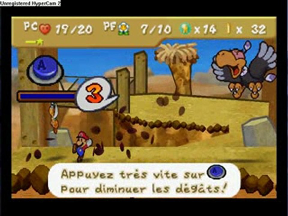 WT paper mario pt.15 L'aigle Géant