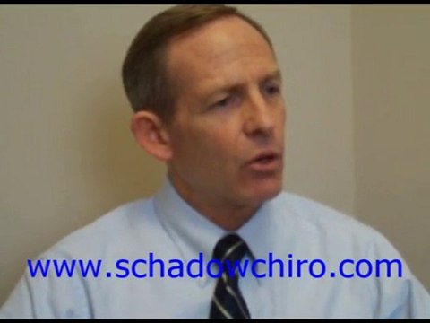 Dr. Schadow, Anoka Coon Rapids chiropractor, discusses the