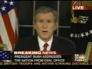 Bush Declares War on Iraq (2003)
