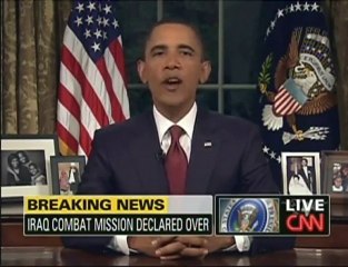 Obama declares end to US combat mission in Iraq