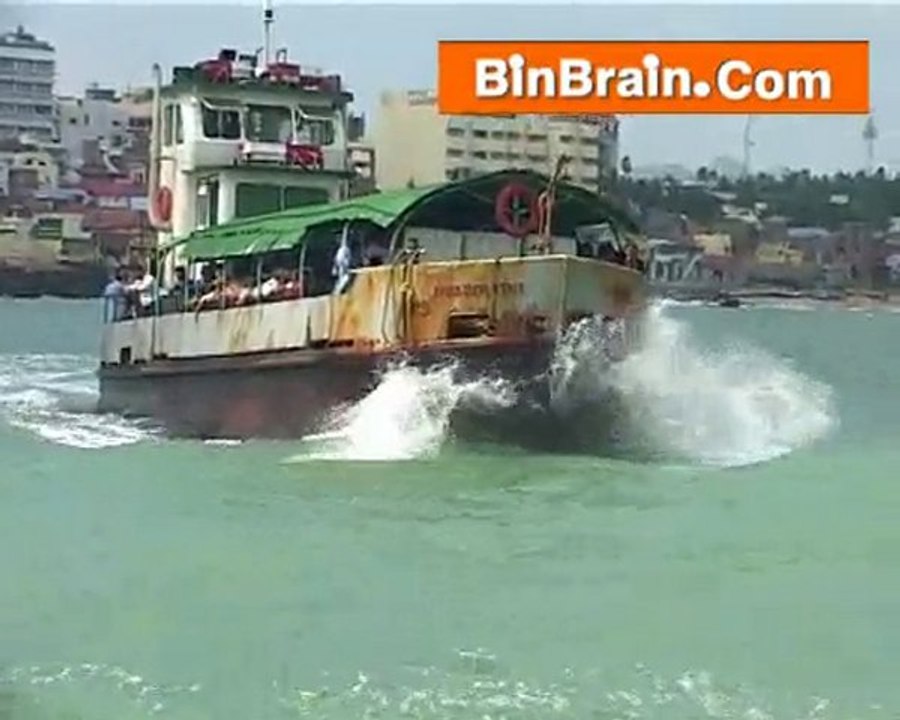 Boat in Kanyakumari