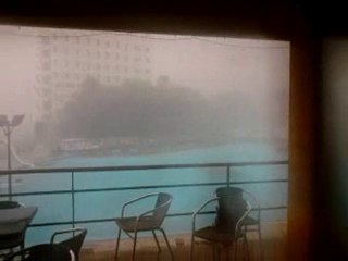 Tempête de mousson sur Bombay