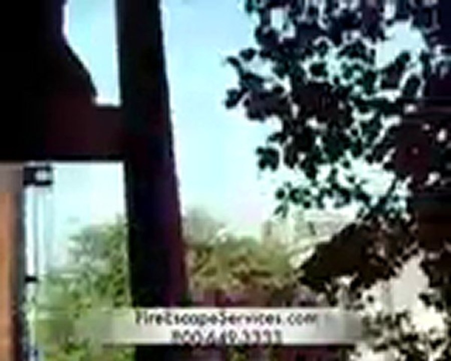 Fire Escape Painting Kitchener 800-649-3333 www.Fireescapep