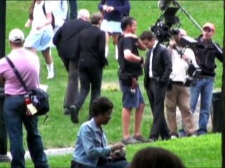 SNTV - Exklusiv: Am Set von "Wall Street 2"
