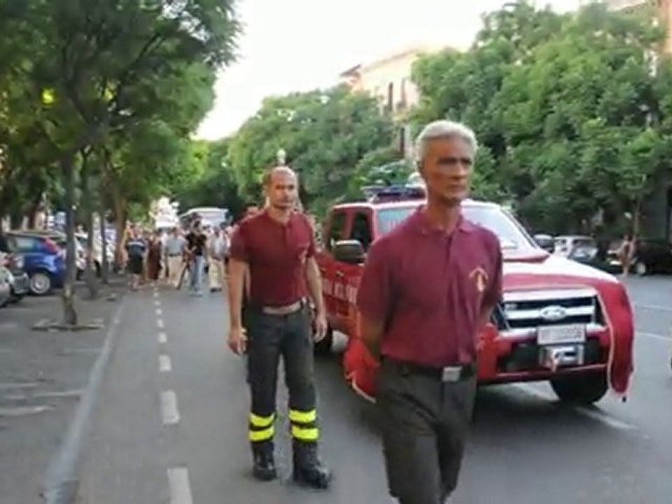 Procession à Cagliari Sardaigne Août 2010