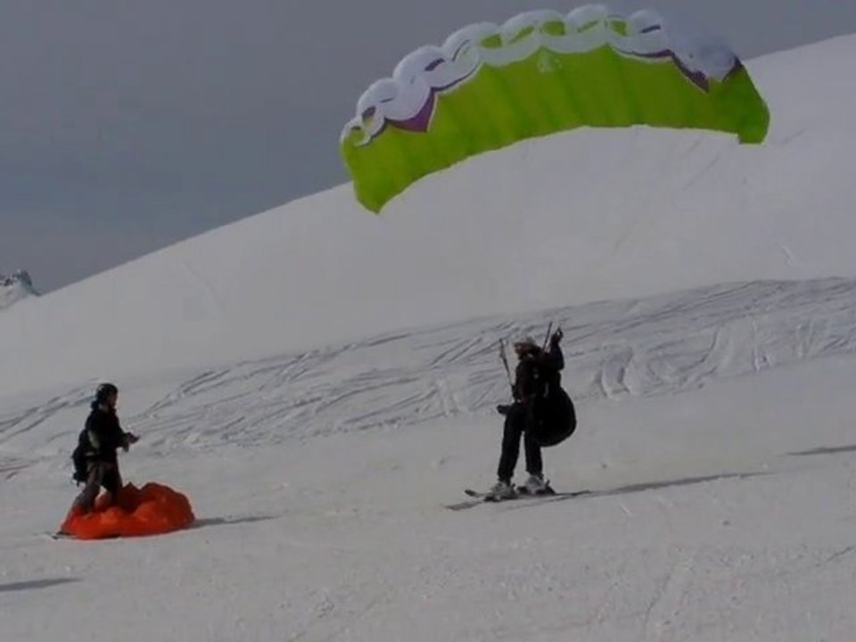 Speed-Riding à Orcière avec l'ANEG