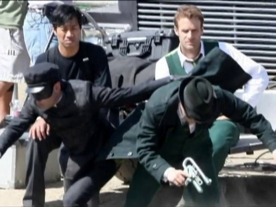 SNTV - Exklusiv: Am Set von 'Green Hornet'