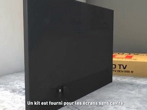 Support mural ERARD Fixit pour TV écran plat