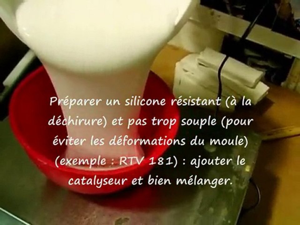 Moule en silicone d'un petit soldat