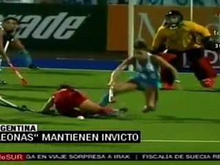 Las Leonas de Carlos Retegui, salieron airosas en su segundo