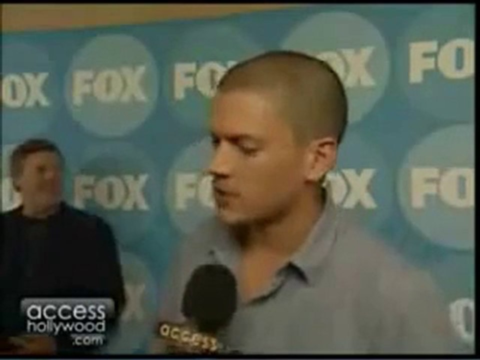 Wentworth Miller on Access Hollywood at the Fox TCA