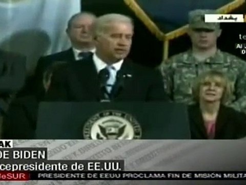 Biden: Las tropas que se quedan están listas para actuar en