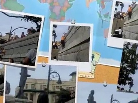 Victoria Street Performer gets Heckled...Badly