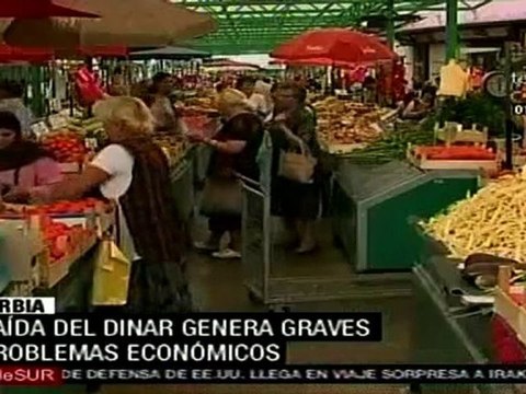 Serbia tiene graves problemas económicos