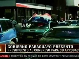 Ejecutivo presenta al Congreso proyecto de presupuesto para