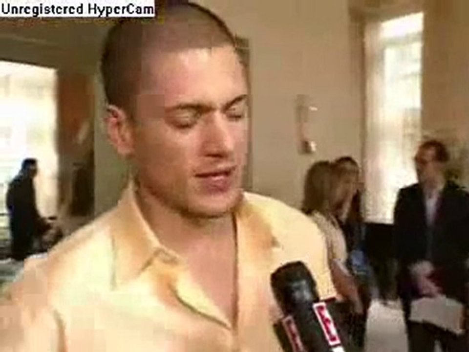 Wentworth Miller - Fox Upfront Interview with Kristin