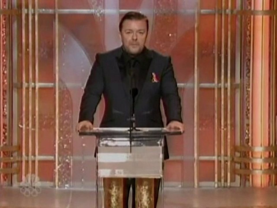 SNTV - Exklusiv: Gervais bei den Globes