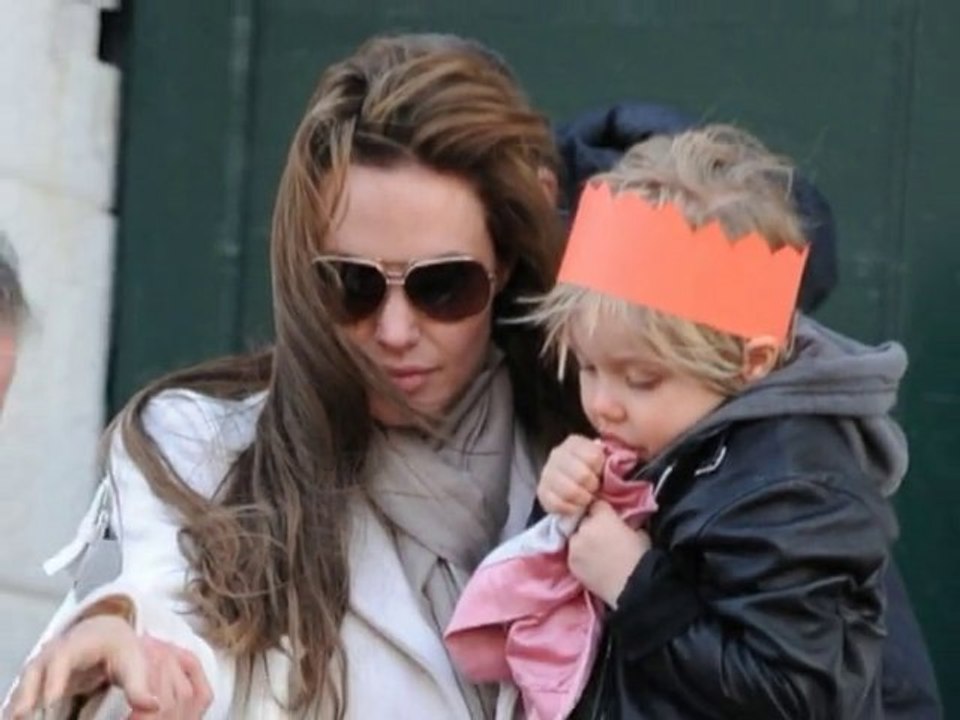 SNTV - Exklusiv: Brangelina in Venedig