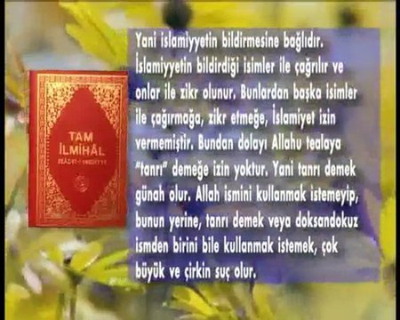 Allahü teâlânın isimleri (esmâ-i hüsnâ) (3)