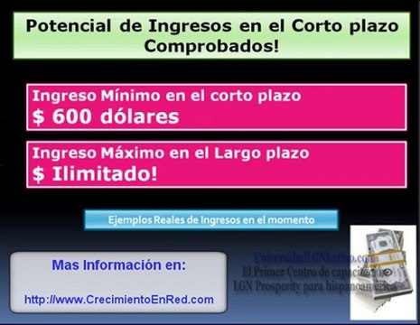 Con LGN Prosperity Argentina - Trabaja desde tu Casa..!!