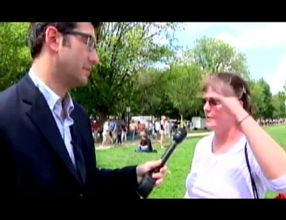Glenn Beck Rally Attendee Exposed