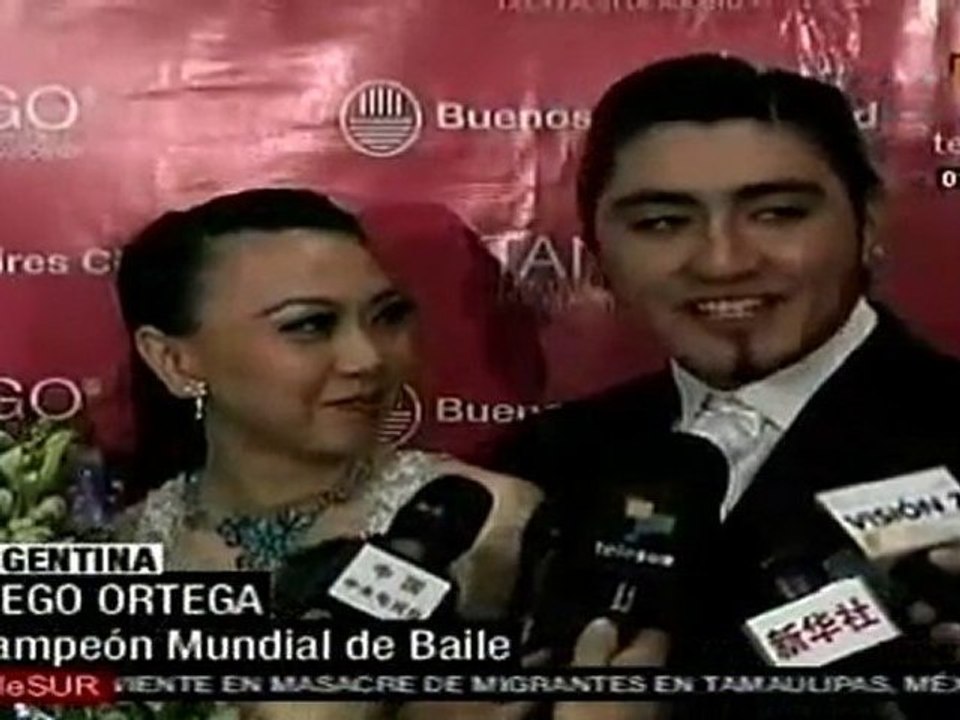 Una japonesa y un argentino ganan Mundial de Tango en Buenos