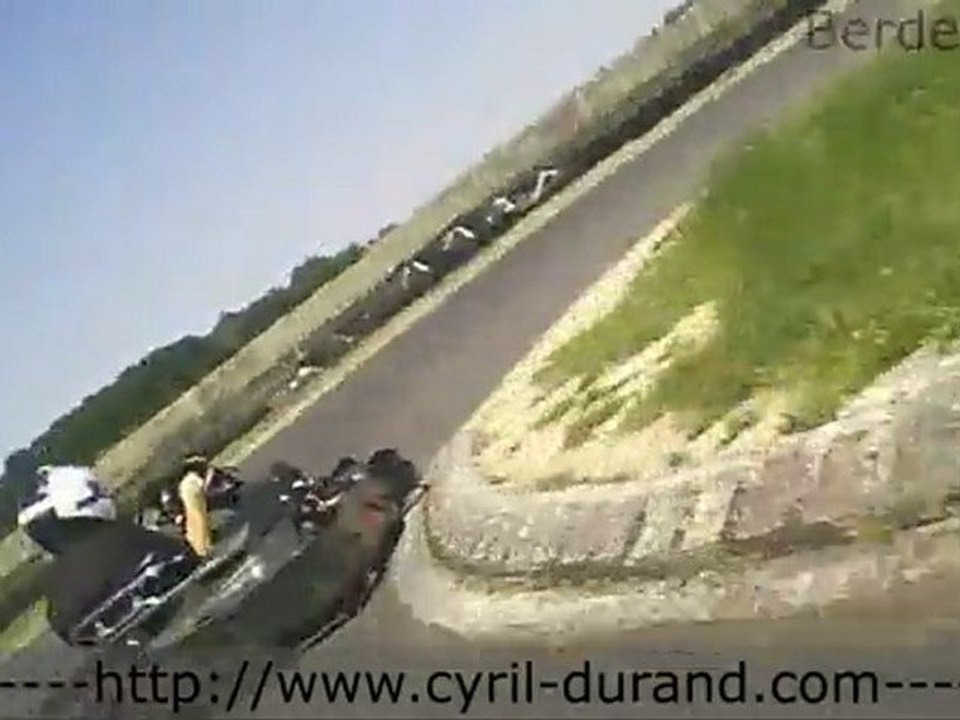 Cam embarquee Circuit de Berdery a Pau