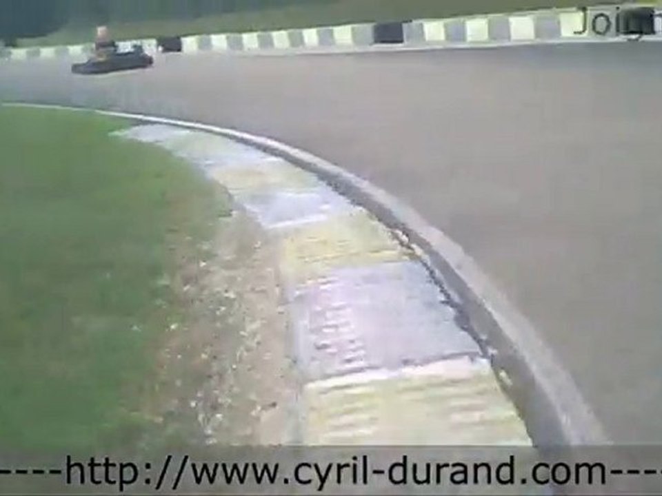 Camera embarquee au circuit Made in Kart à Joigny