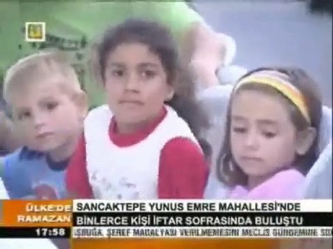 Sancaktepe Belediyesi-İftar Sofraları Yunus Emre Mah.de