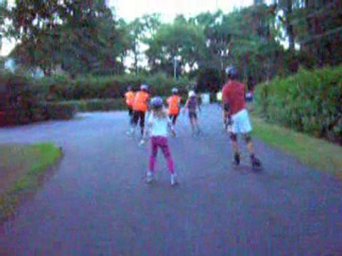 Les sportifs de l'USJA roller pris en flagrant délit de frim