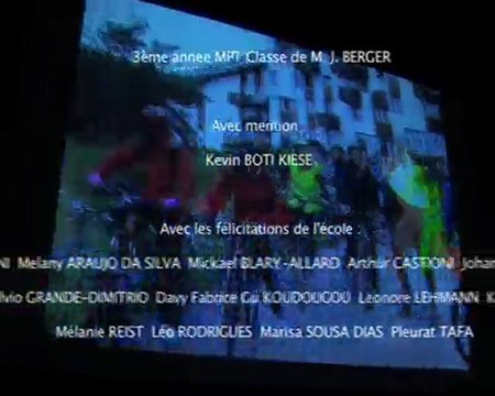 Juin 2010 Cérémonie de remise des diplômes et des maturités